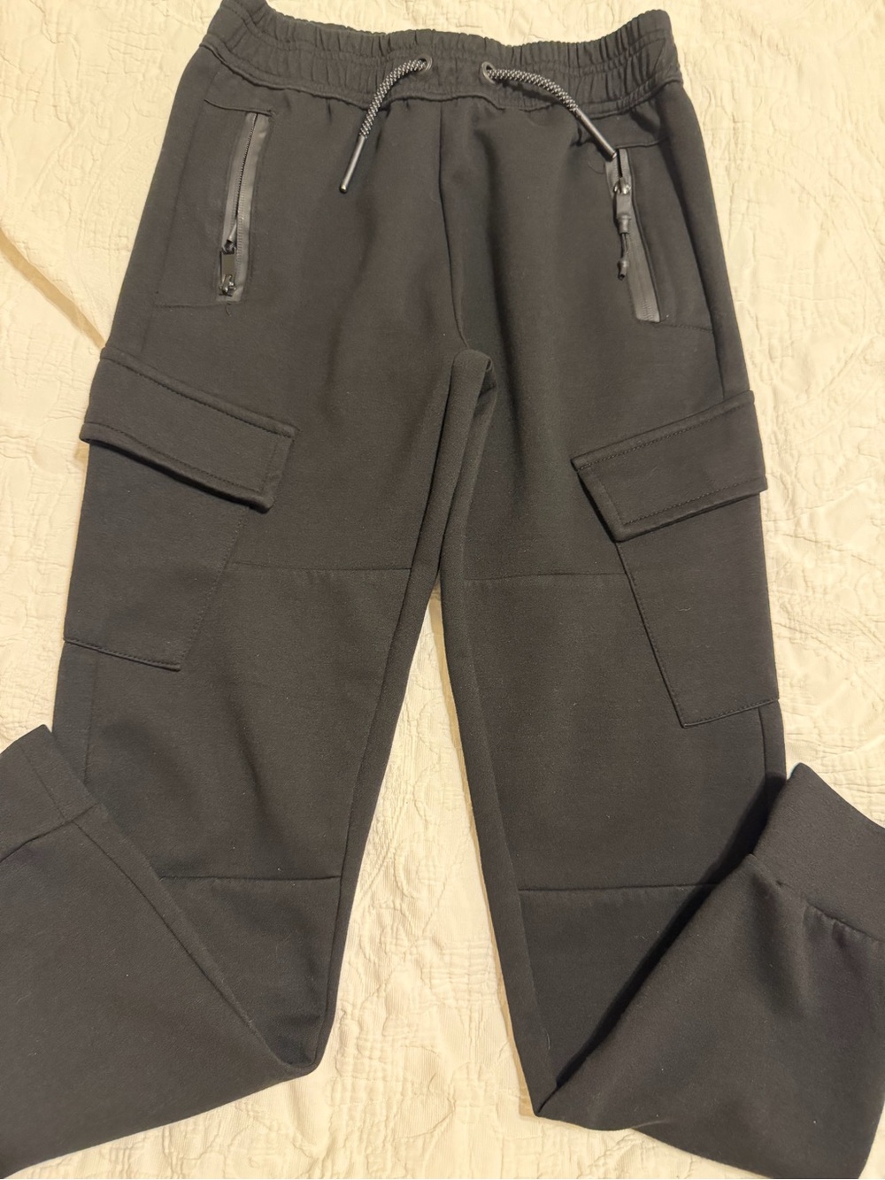 2 for$6✨Pipeline Boy’s Black Cargo Jogger Pants, Size M (Age 10/12)